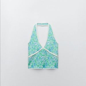 Zara knit halter top